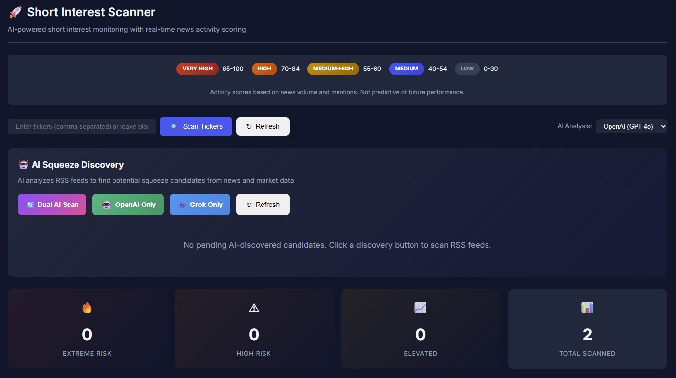 Squeeze Scanner Screenshot